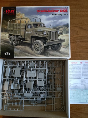 Studebaker us6 army - truck, icm