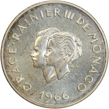 10 Francs Grace et Rainier III