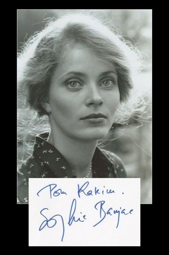 Sophie barjac actrice - sophie,