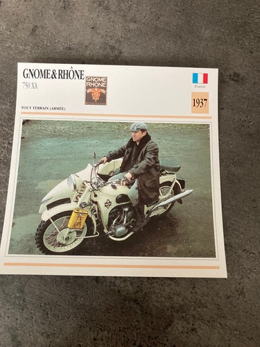 Carte fiche moto collection - fiche,