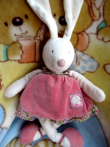 Doudou moulin roty lapin - moulin,