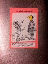 CHEF SPIRITUEL QUI FAIT RIRE FOIRE AUX CANCRES DORVILLE carte postale postcard 
