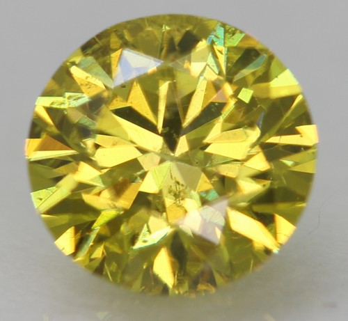 Diamant naturel jaune - naturel,