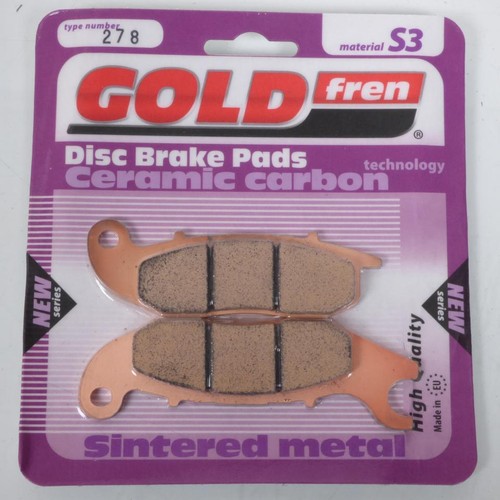 Plaquette frein gold fren - de,