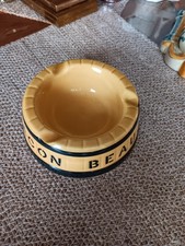 Ancien cendrier publicitaire en grès "Beaujolais PIAT MACON"