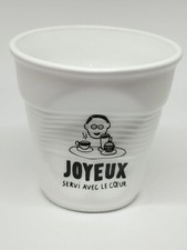 Mug Grande Tasse Revol Céramique Type Gobelet Froissé Collection Café France