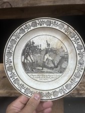 Creil Assiette Parlante