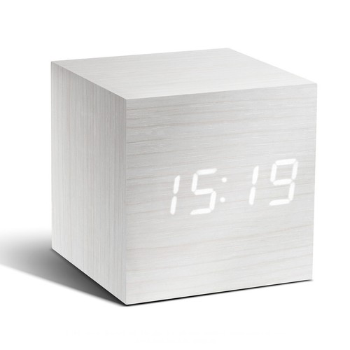 Réveil led blanc design - led,