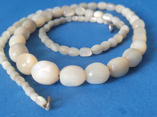 Collier ancien nacre - collier,
