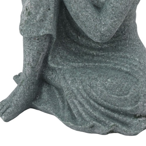Statue bouddha grès - statue, en