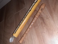 flute a bec Hopf elite blockflöte avec etui