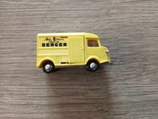 micro miniatures norev tube 1400kg ta  jaune n'9 citroen ech 1/87 pub BERGER