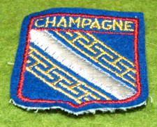 Ancien écusson à coudre en