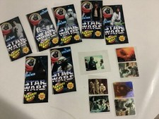 star wars 1996 chupa chups autocollants et emballages 