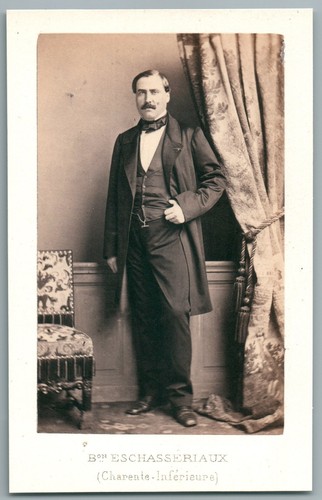 Cdv 1860 baron - cdv, eschassériaux
