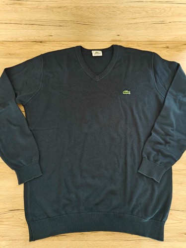 Pull lacoste sport col noir - col, v