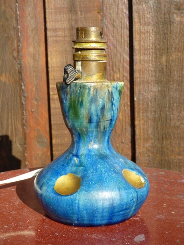 Ancien pied lampe en - pied,