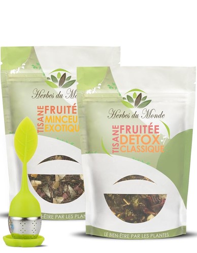 Duo tisanes fruitée minceur - duo,