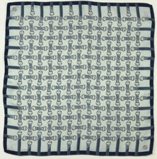 Authentique foulard vintage  " GUCCI "