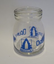 Ancien pot yaourt yoghourt DAUPHILAIT old french yogourt 4