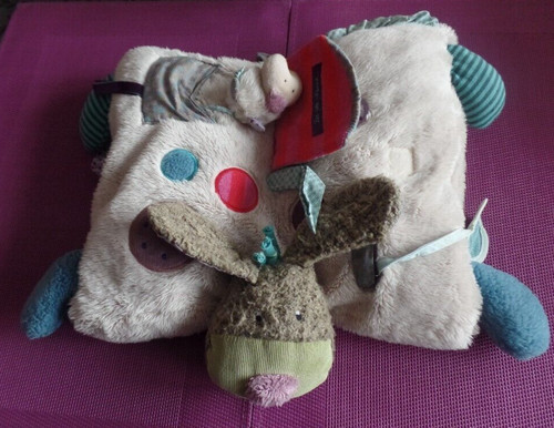 Doudou peluche coussin - s5, /