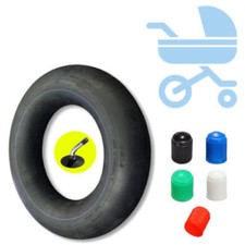 CHAMBRE A AIR 12 1/2 x 2 1/4" VALVE COUDE POUSSETTE TFK JOGGSTER TWIST ENFANT