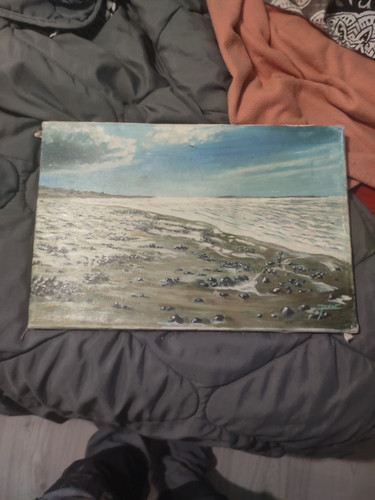 Ancien tableau peinture huile - ancien,