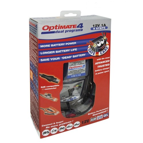 Chargeur moto tecmate optimate - chargeur,