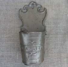 PORTE ALLUMETTES MURAL ANCIEN