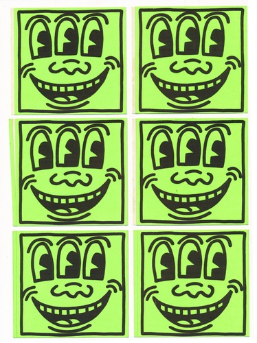 Keith haring three eye - 6,