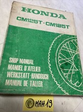 Honda CM125T CM185T CMT 125 185 manuel revue technique moto atelier édition 1978