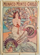 Affiche monaco monte - monaco, carlo