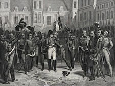 Napoléon Bonaparte Adieux à