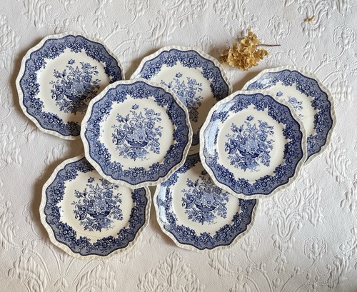 Assiettes dessert vintage - 7, à