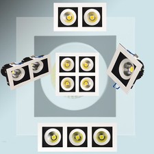 Luminaires encastrés à DEL