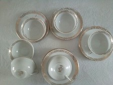 6 Tasses et sous tasses CAFE