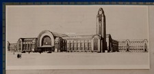 Premier projet GAre centrale HELSINKI SAARINEN Art Nouveau photo document