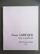 LAPICQUE Charles catalogue Albi 70 Theizé Orsay Peinture Tapisserie Paimpol POM