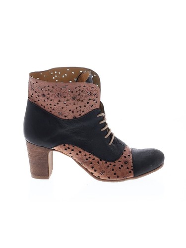 Brako women brown ankle boots - brown,