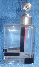 Rare Flacon Vaporisateur Escale en Cristal Taillé de Marcel Franck Art Déco 1930