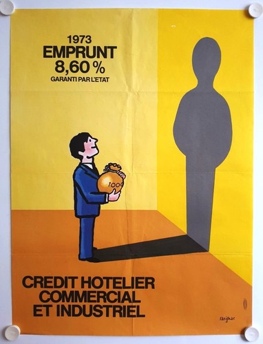 Affiche emprunt crédit - affiche,