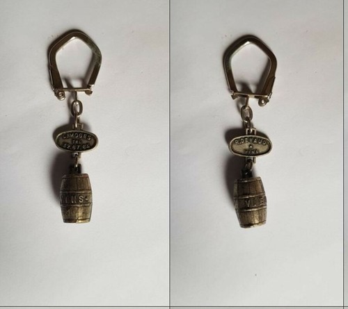 Porte clés tonneau vieux - porte-clés,