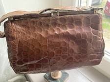 sac crocodile vintage