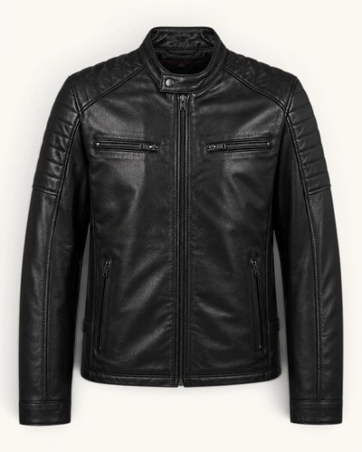 Blouson biker homme - premium, en