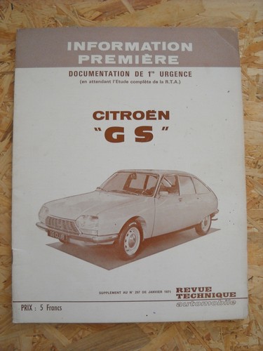 Information premiere citroen - information,