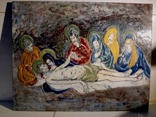 Ancienne Icône Religieuse La