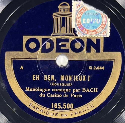Bach ben mon ieux - bach, eh