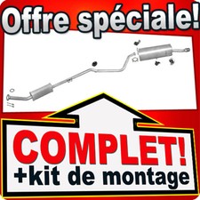 Ligne pot d'échappement pour PEUGEOT 307 CC 1.6 Cabriolet 2004-2006 Silencieux