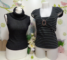 Lot vêtements occasion femme : Pulls " Jennyfer - La city " - T : 38