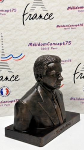 Michel sardou figurine de - en,